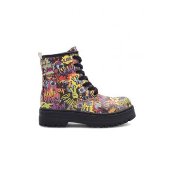 Botine dama -  590559 - Sintetic - Multicolor -