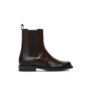 Botine dama C-MASSI-25650 -  Piele naturala - Maro -