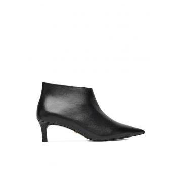 Botine dama EO-SASHA-121973 -  Piele naturala - Negru -