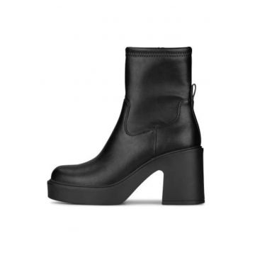 Botine din piele eco Davy -