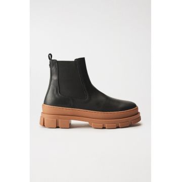 Ghete Chelsea din piele