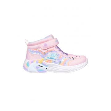 Ghete cu LED-uri Unicord Dreams-Magic - Roz