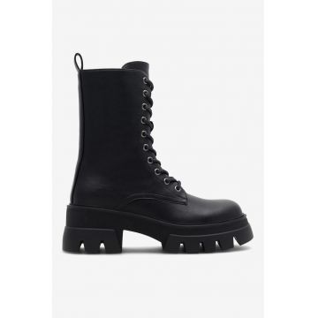 Ghete dama  5905588049036 - Sintetic - Negru - Negru