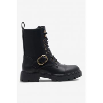 Ghete dama  5905588096528 - Sintetic - Negru - Negru