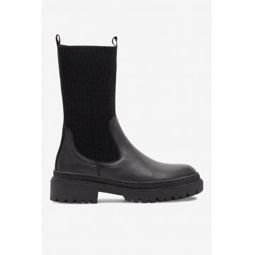 Ghete dama  5905588121138 - Textil - Negru - Negru