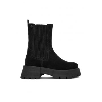 Ghete dama -  CEO-WI16-525-01 - piele naturala - negru