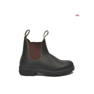 Ghete dama -  piele naturala - maro -