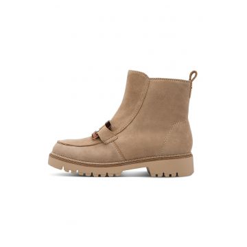 Ghete de piele intoarsa - Bej