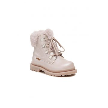Ghete fete -  5904248973964 - Roz - Piele naturala - Roz