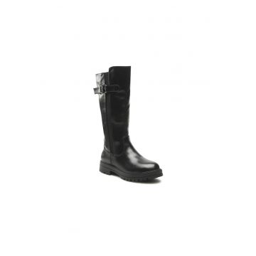 Ghete fete -  5904862392585 - Negru - Piele ecologica -