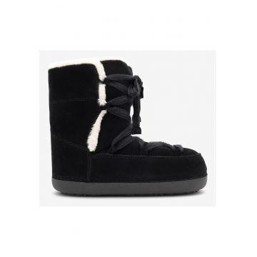 Ghete fete  5905588090175 - Sintetic - 34-35 EU - Negru