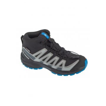 Ghete sport copii -  pantofi de trekking - negru - tesatura