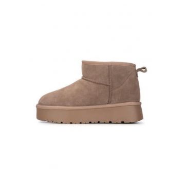 Lien Ghete slip-On din piele intoarsa