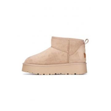 Siba ghete slip on din piele intoarsa sintetica