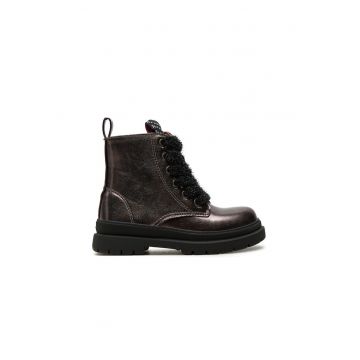 Botine 241561 B172 Maro -  Piele ecologica