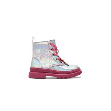 Botine copii -  304652 - Piele ecologica - Argintiu