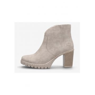 Botine cu toc masiv