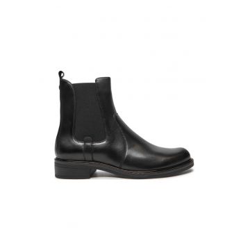Botine dama -  304316 - Piele naturala - Negru