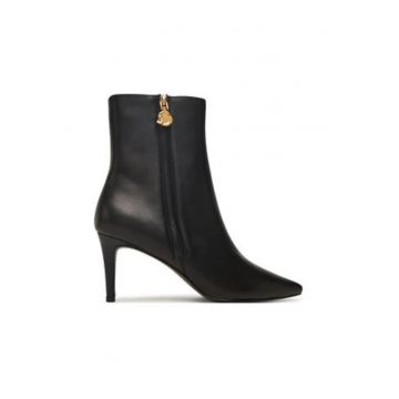 Botine dama 305541796 -  Piele naturala - Negru