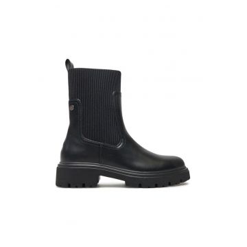 Botine dama -  43169 - Piele ecologica - Negru