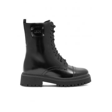 Botine dama -  590558817087739 - Piele naturala - Negru