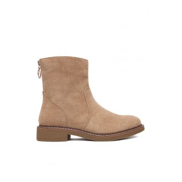 Botine dama -  bej - textil CEO-WS2169-04