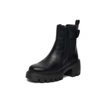 Botine dama CEO-FARIDA-01 -  Textil - Negru