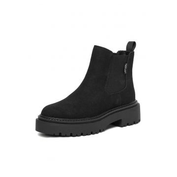 Botine dama CEO-HY25713-2 -  Textil - Negru
