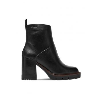 Botine dama  CEO-WI34-CLEVELAND-0 - piele naturala - negru