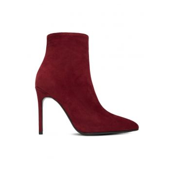 Botine dama EO-DELLA-GLC9036-5.5 -  rosu - piele naturala