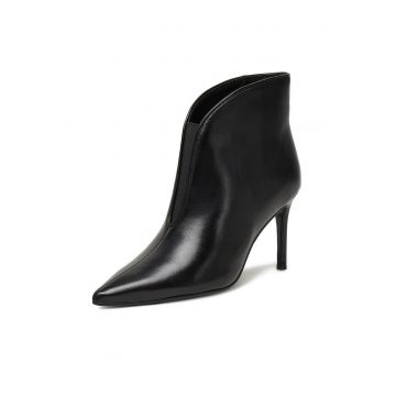 Botine dama EO-DREW-GLC9343-4.5 -  Piele naturala - Negru