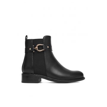 Botine dama  HX20207-291 - negru - sintetic