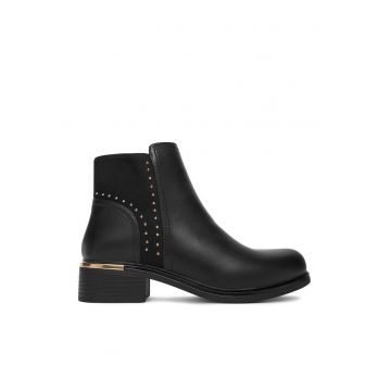 Botine dama HX21055-38 -  Textil - Negru