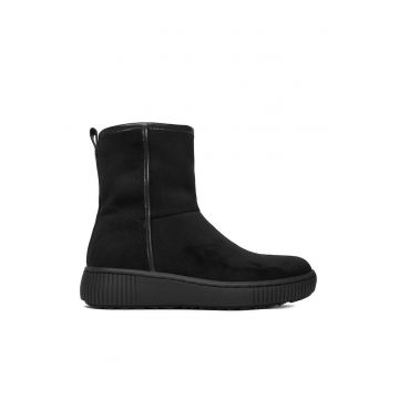Botine dama -  negru - textil CEO-WS13075-01
