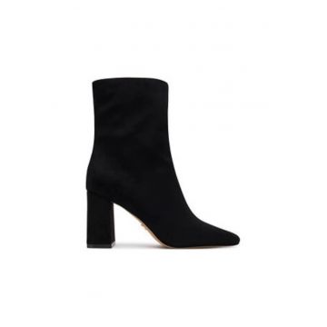Botine dama -  negru - textil