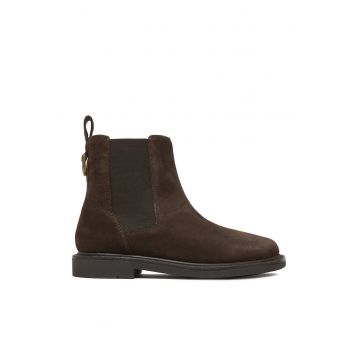Botine dama -  Piele naturala - Maro CEO-WI23-ROUND-01