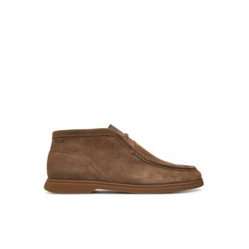 Ghete barbati  model Sienne - piele naturala - bej