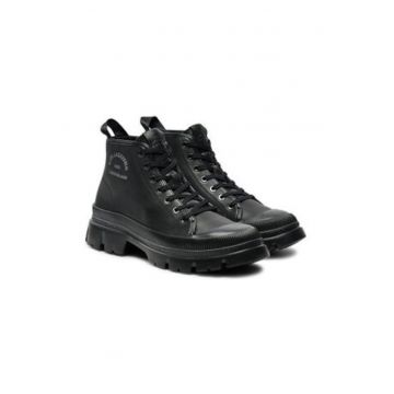 Ghete barbati -  piele naturala - negru -