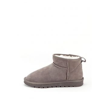 Ghete caffe latte din piele naturala W5821 118 14090 - Bej