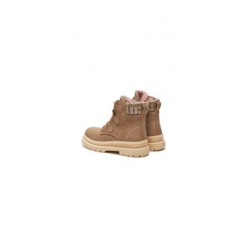 Ghete dama  304428043 - Piele ecologica - Maro - Maro