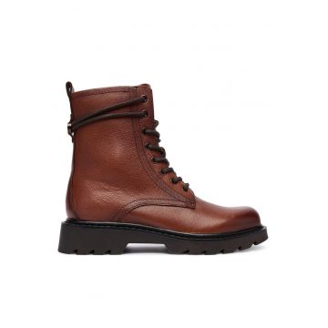 Ghete dama  305 1-25219-45 - piele naturala - maro -