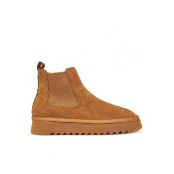 Ghete dama  310 1-26419-45 - piele naturala - maro