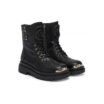 Ghete dama -  ecologic - negru -