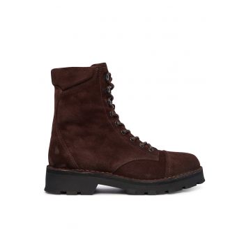 Ghete dama -  Expresso 002 - piele naturala - maro