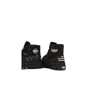 Ghete dama -  negru - tesatura - confortabile