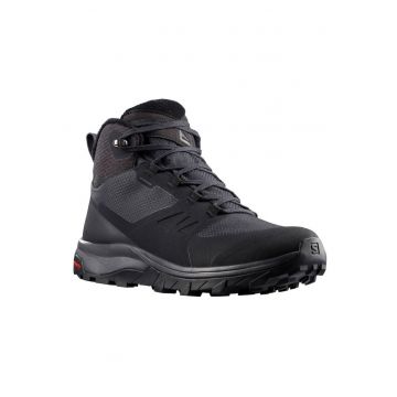Ghete dama  Outsnap Cswp - negru - material sintetic - design sportiv