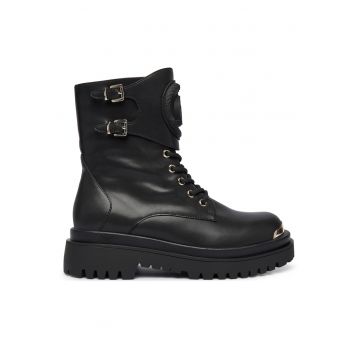 Ghete dama  piele ecologica - negru - 79RA3S92 ZSD48