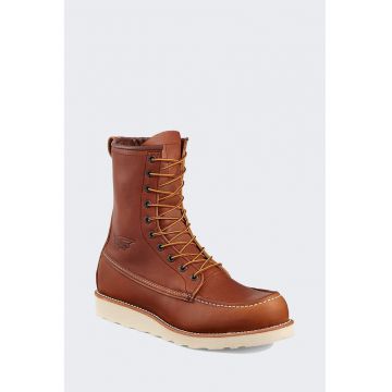 Ghete dama  Traction Tred - piele naturala - antiderapante - maro -