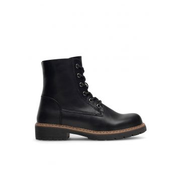 Ghete dama WS5866-26 -  Piele ecologica - Negru -