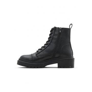 Ghete din piele ecologica cu aplicatie cap-toe Goer